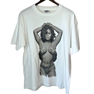 Rare 90's Vintage 1993 Janet Jackson Janet World Tour T Shirt L